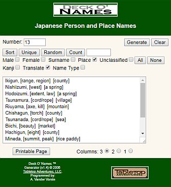 13 Japanese Place Names Tabletop Adventurestabletop Adventures